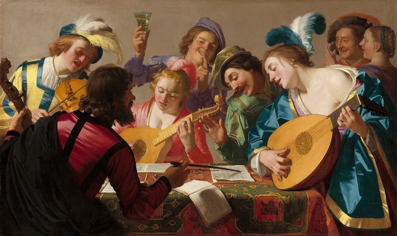 Header image: “The Concert” (1623) by Gerard van Honthurst